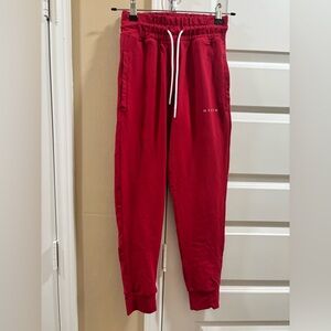 NVGTN Red Track Pants